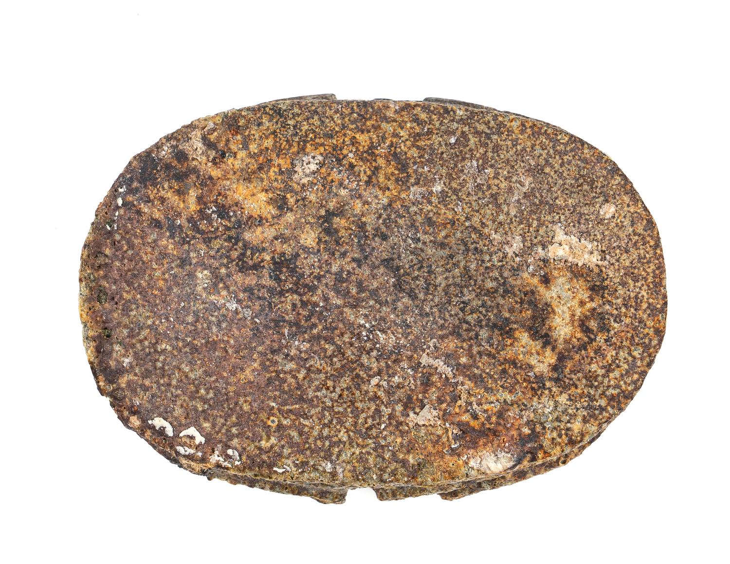 An Egyptian Stone Heart Scarab