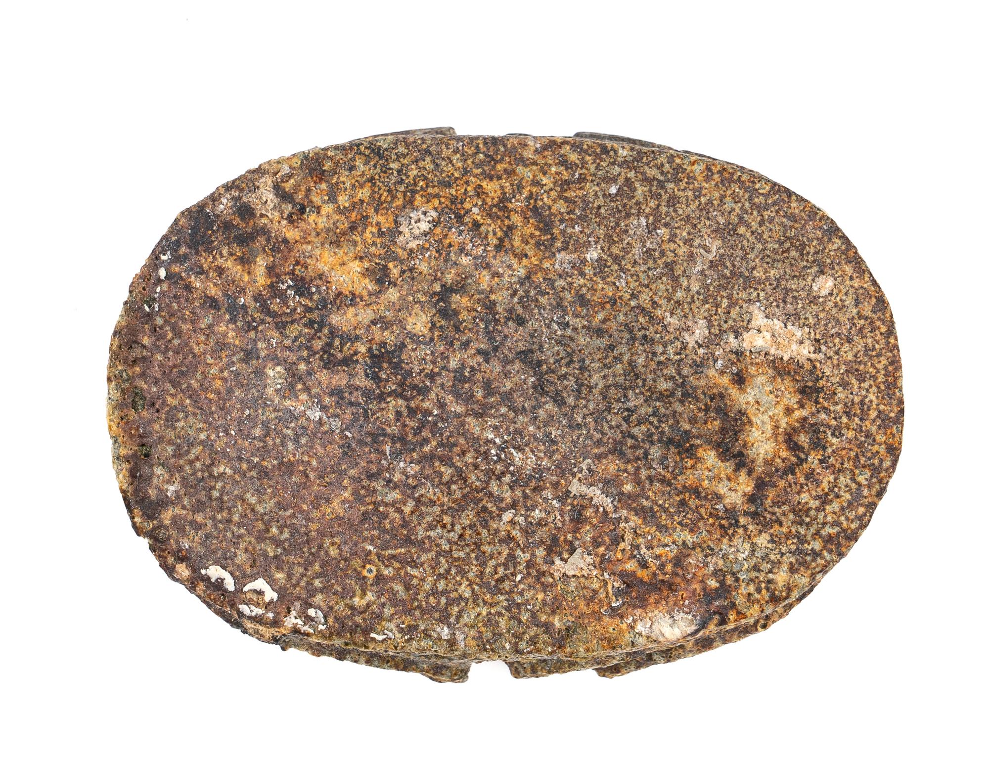 An Egyptian Stone Heart Scarab