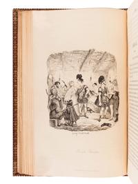 DICKENS, Charles (1812-1870). Sketches by Boz...New Edition, Complete. London: Chapman and Hall, 1839.