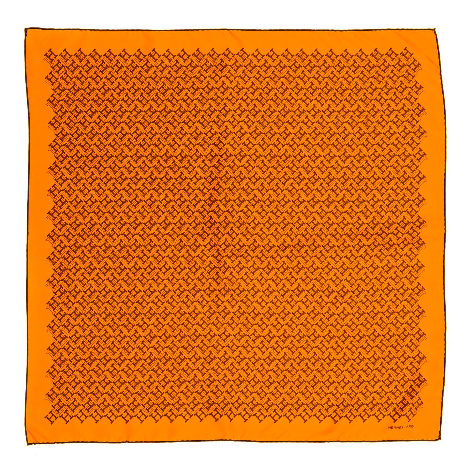 An Hermes 70cm Silk Scarf, 28" x 28".