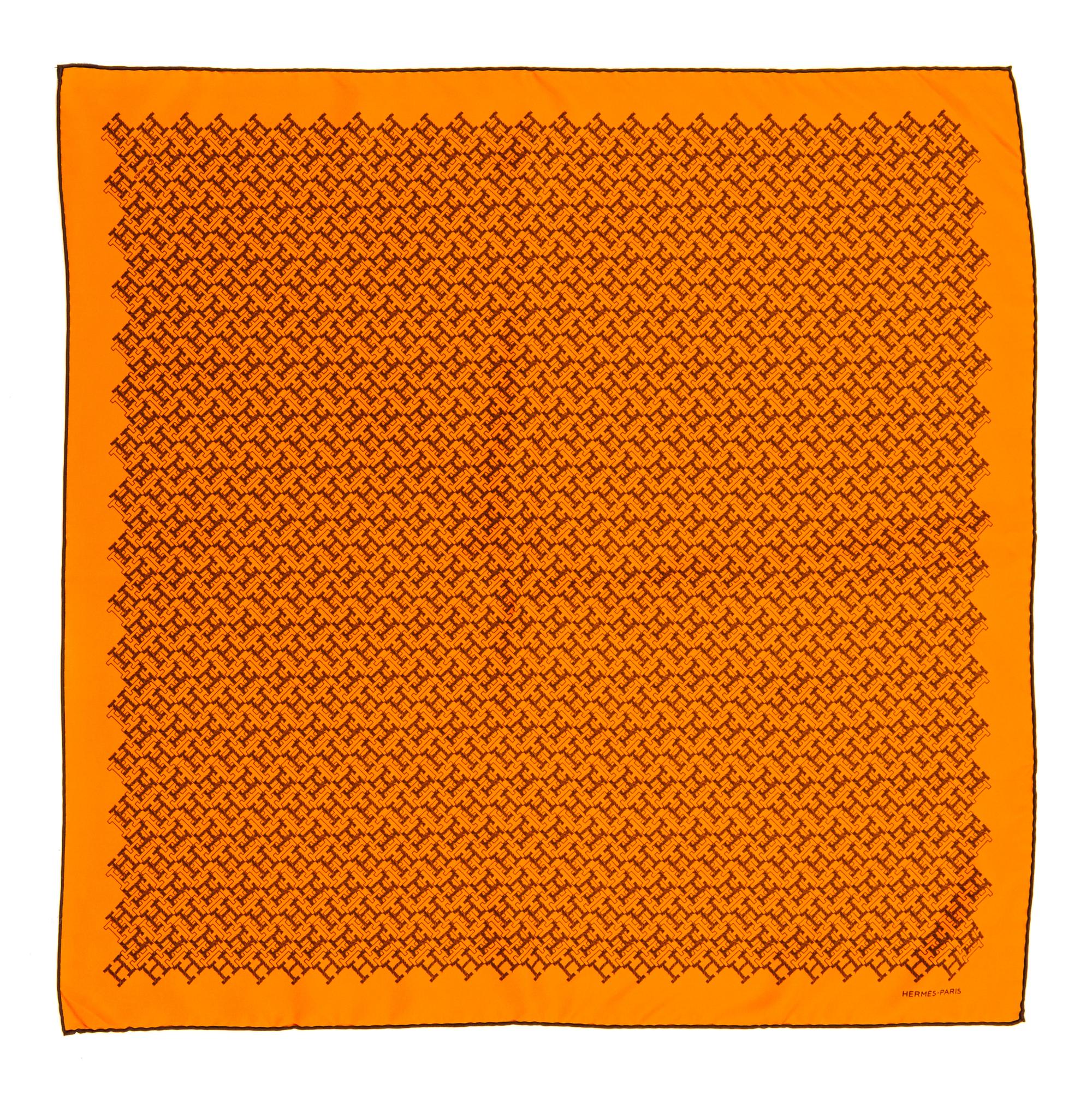 An Hermes 70cm Silk Scarf, 28" x 28".