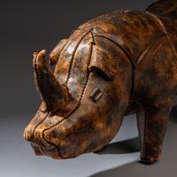 Rhinoceros footstool for Omersa, c. 1960