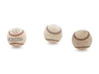 A Group of Seven Early and Mid 20th Century Baseballs,
