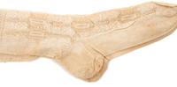 Collection of Twenty One Silk and Cotton Stockings, 19th and Early 20th Century