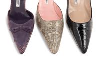 Three Pairs of Manolo Blahnik Exotic Skin Heels, 2000s
