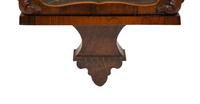 A Biedermeier Rosewood Wall Clock