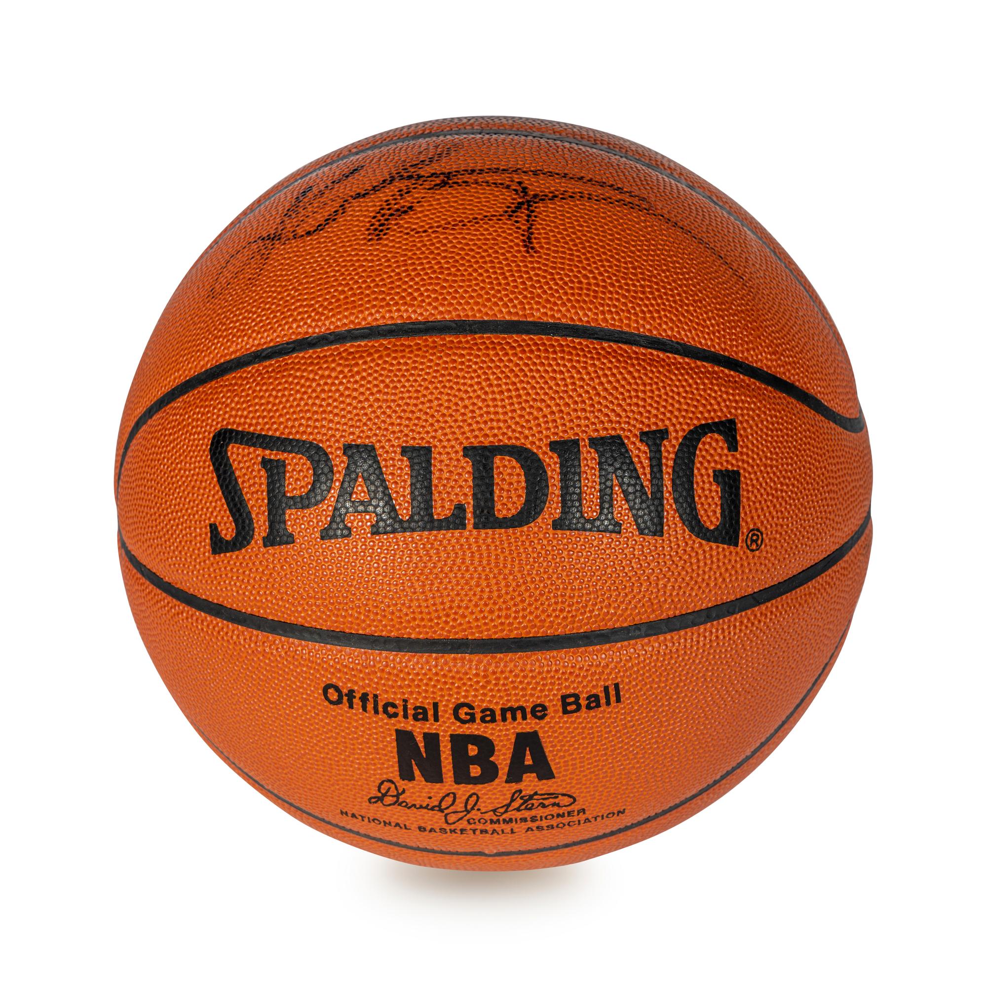 An Extraordinary Kobe Bryant Full Name Signed Autograph Official NBA Basketball (PSA Certified Authentic),