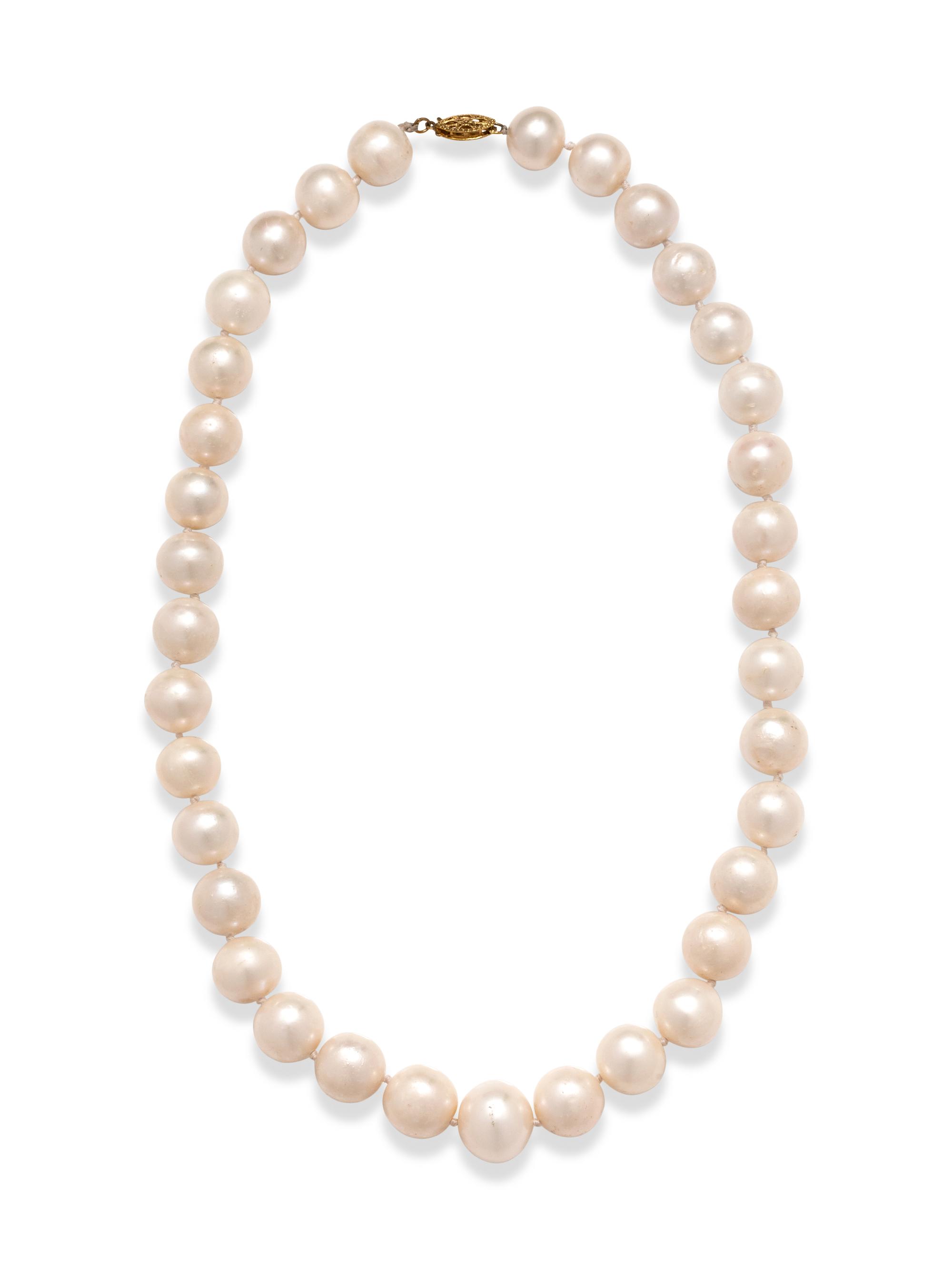 CULTURED SOUTH SEA PEARL NECKLACE