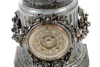 An Ansonia Florida & Gaity Figural Mantel Clock