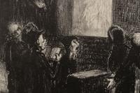 A group of four prints ( Call to Repentance; It is Wonderful; The Corner; Third Street Cafe )