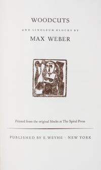 WEBER, MAX. Woodcuts and Linoleum Blocks. NY, 1956. Limited, signed.