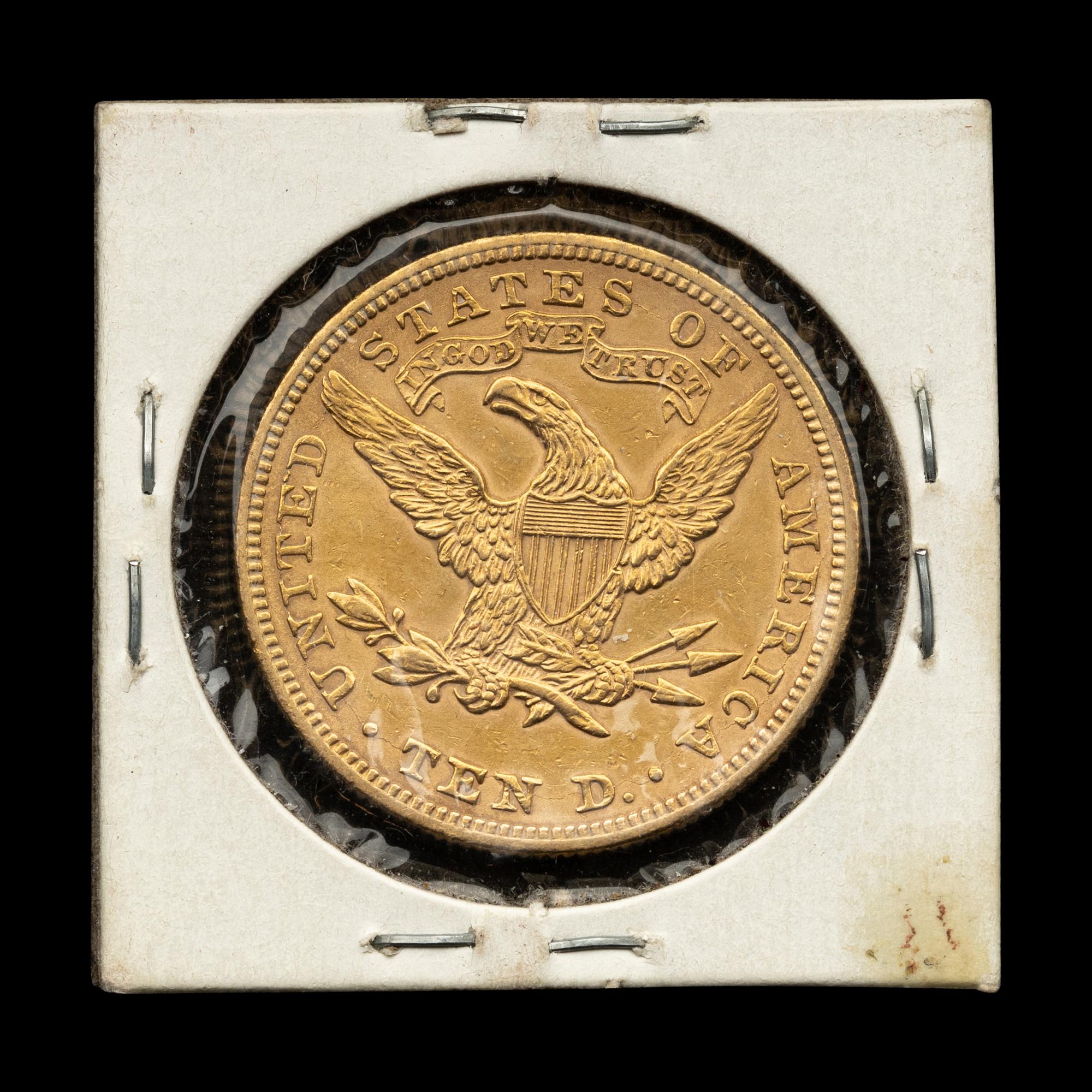 An 1897 Liberty Head $10 Gold Coin