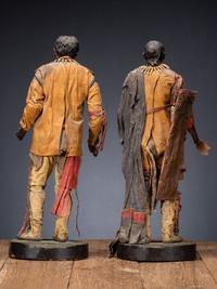 European Upper Missouri Wax Figures, Modeled After Karl Bodmer's Mandan