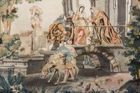 An English Needlework Embroidered Picture