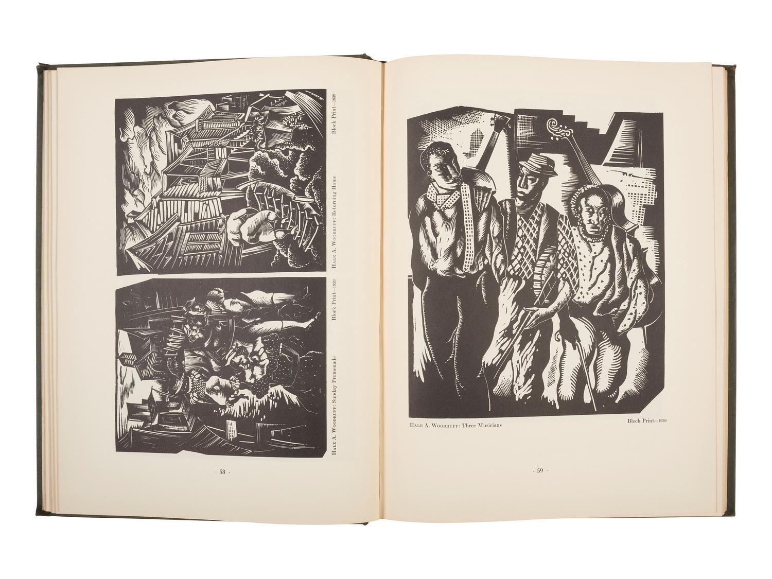 [ART]. LOCKE, [LeRoy] Alain. The Negro in Art: A Pictorial Record of the Negro Artist and of the Negro Theme in Art . Washington, DC: Associates in Negro Folk Education, 1940.