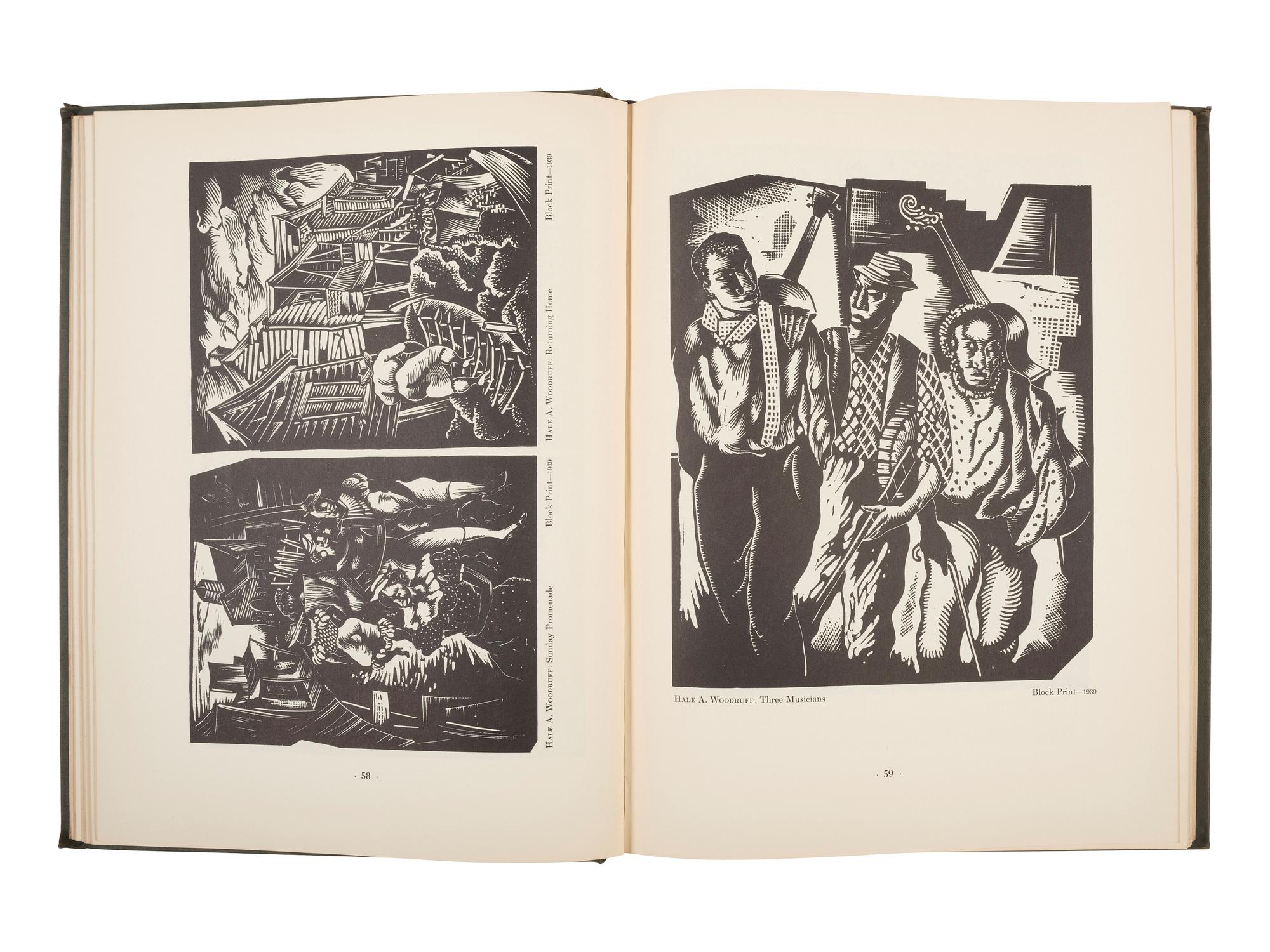 [ART]. LOCKE, [LeRoy] Alain. The Negro in Art: A Pictorial Record of the Negro Artist and of the Negro Theme in Art . Washington, DC: Associates in Negro Folk Education, 1940.