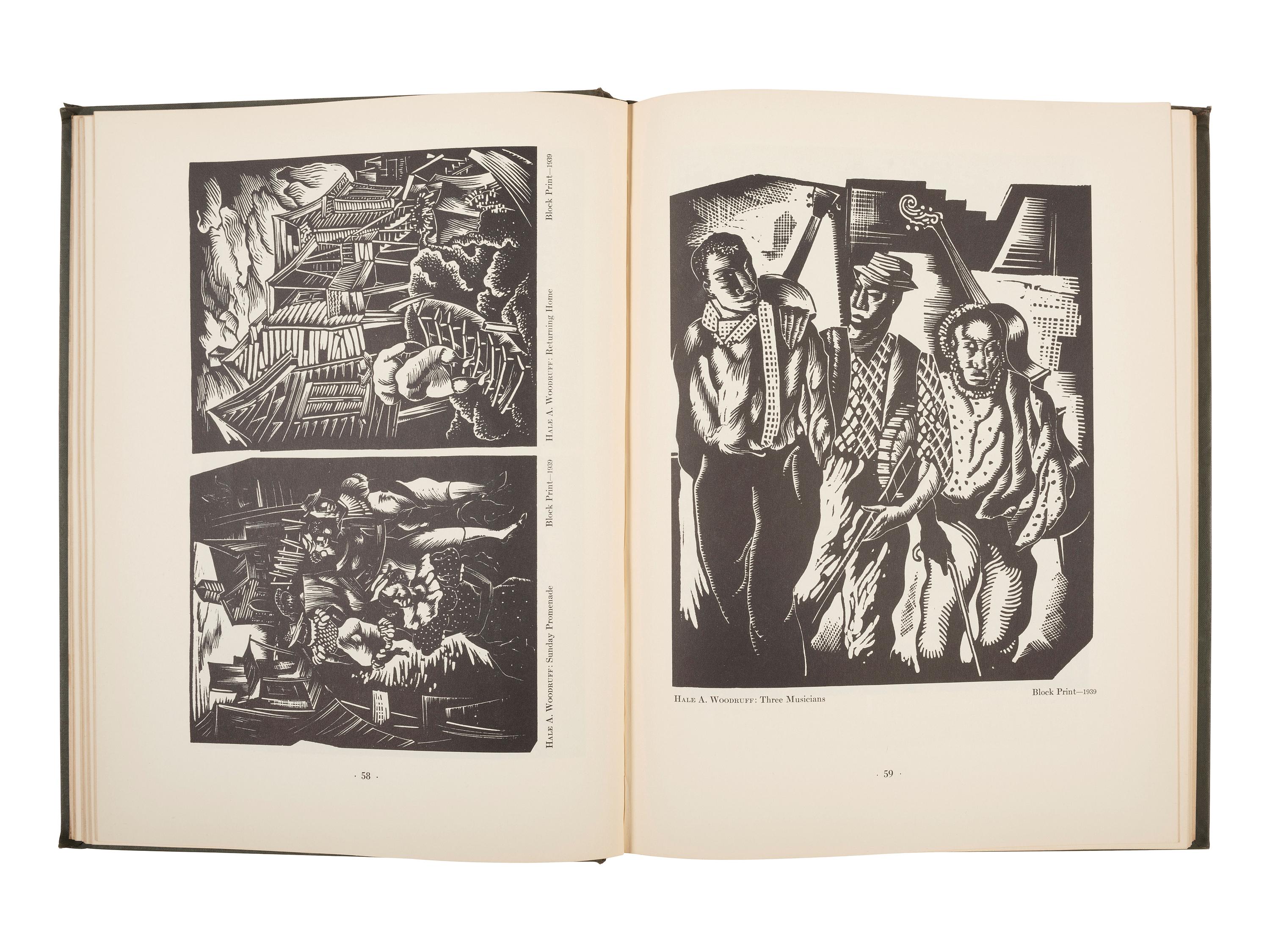 [ART]. LOCKE, [LeRoy] Alain. The Negro in Art: A Pictorial Record of the Negro Artist and of the Negro Theme in Art . Washington, DC: Associates in Negro Folk Education, 1940.