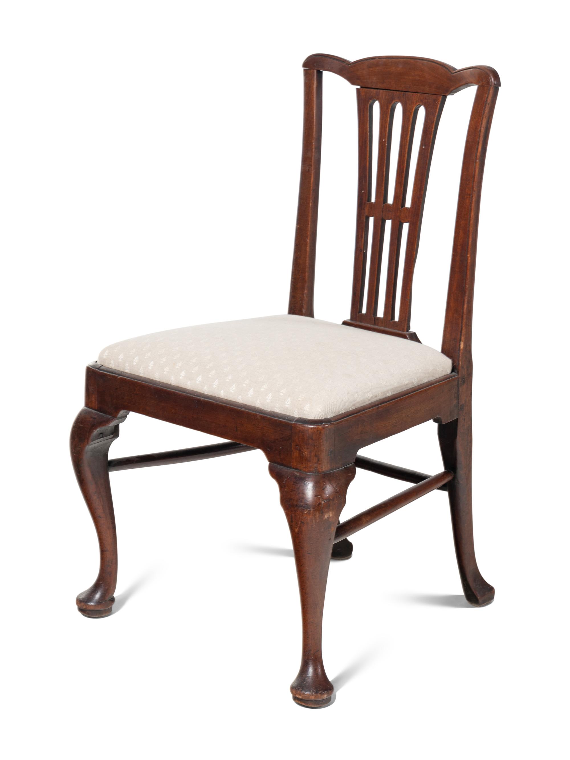 Three English Mahogany Chairs