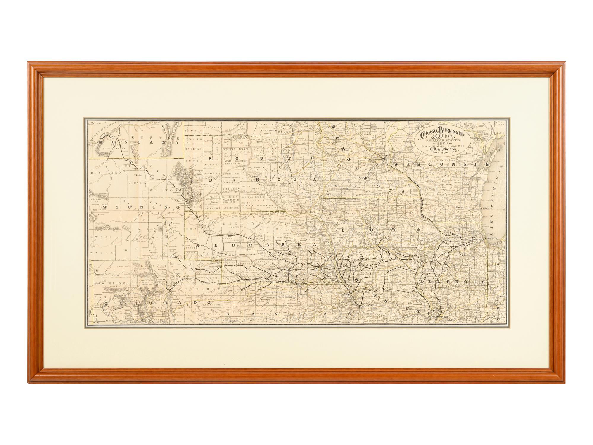 A Group of 13 maps of Chicago and Illinois, comprising:
