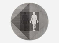 A Wedgwood "Man Diagram III" Bone China Plaque, 1976-7