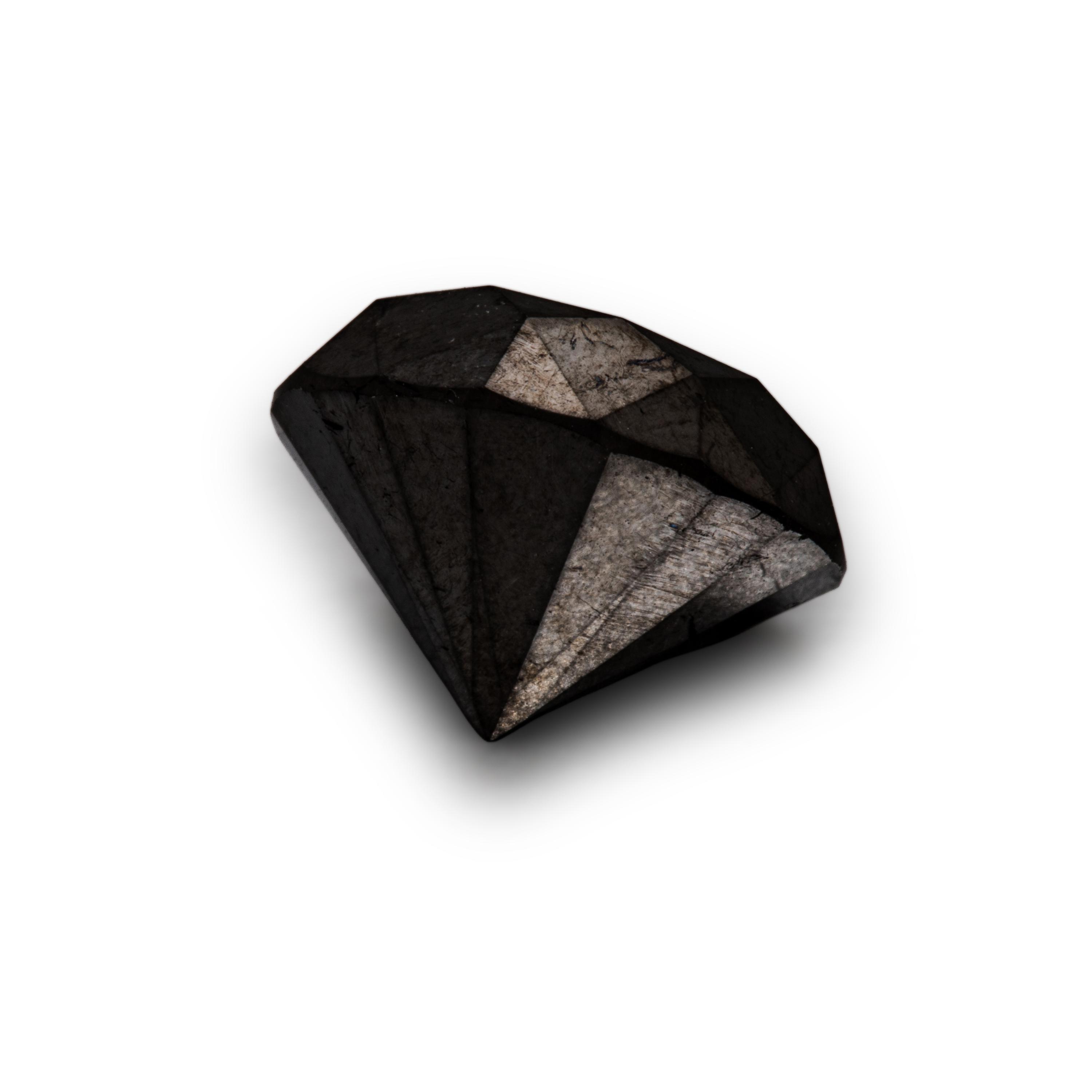 An Unmounted Black Diamond