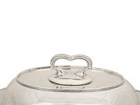 An American Silver Covered Vegetable Dish