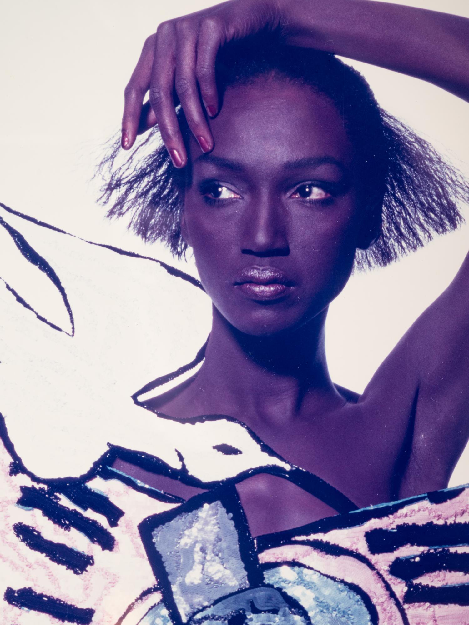 Yves Saint Laurent, Braque Inspired Fashion, Katoucha Niane, Paris