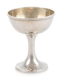 A Set of Twelve American Arts & Crafts Silver Coupes