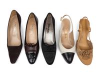 Five Pairs of Chanel Pumps