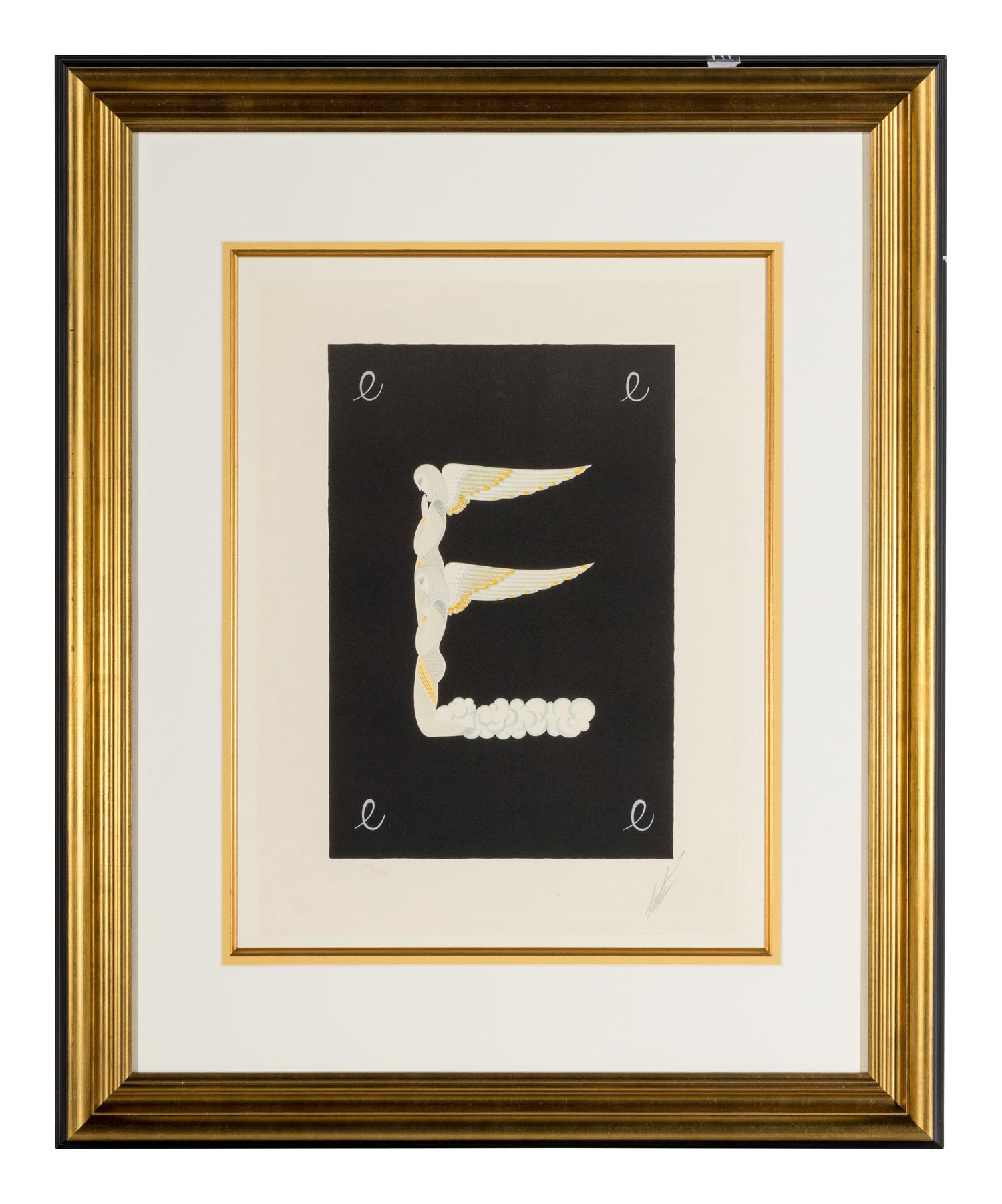 Five Alphabet Lithographs