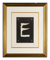 Five Alphabet Lithographs