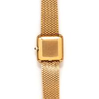 BAUME & MERCIER, YELLOW GOLD WATCH
