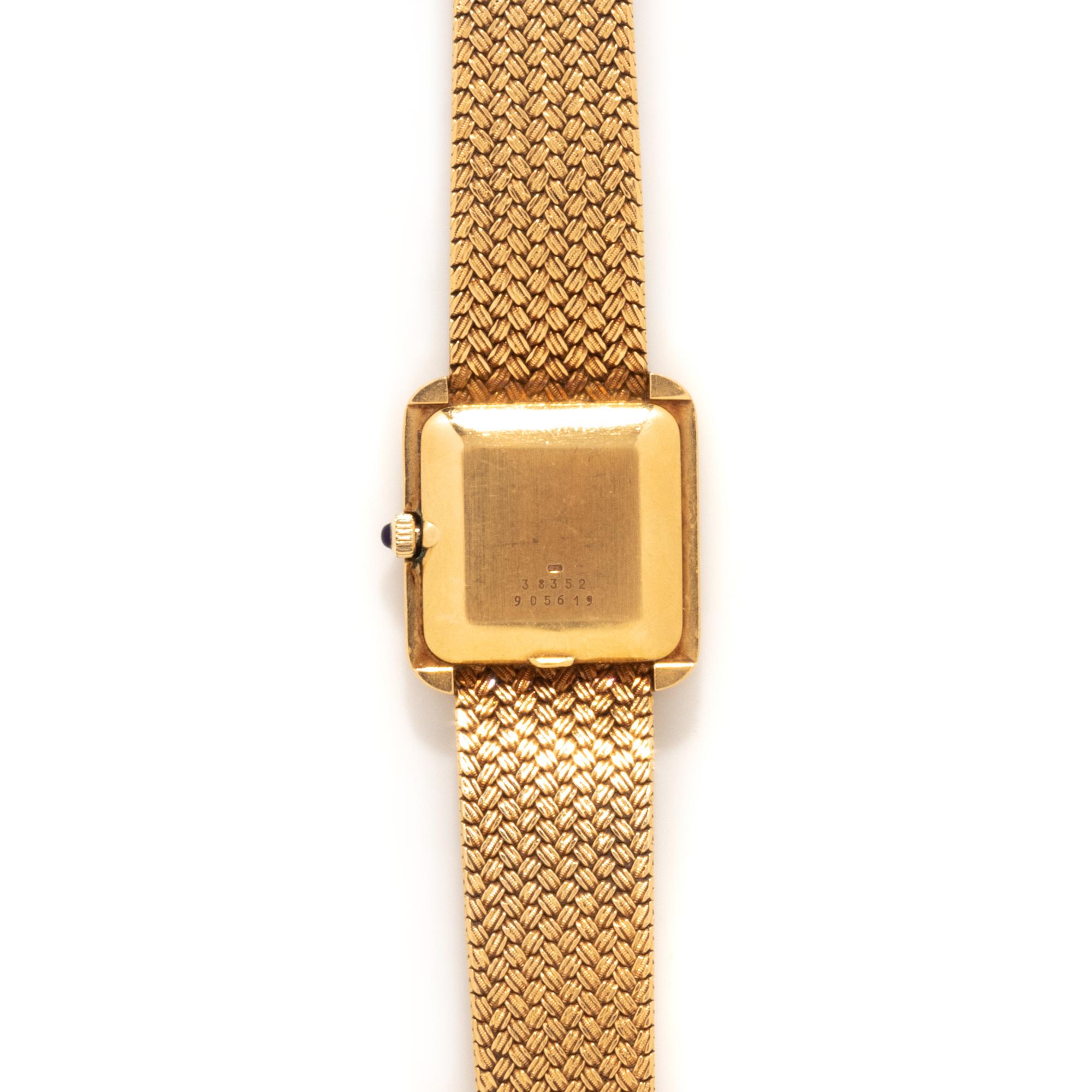 BAUME & MERCIER, YELLOW GOLD WATCH
