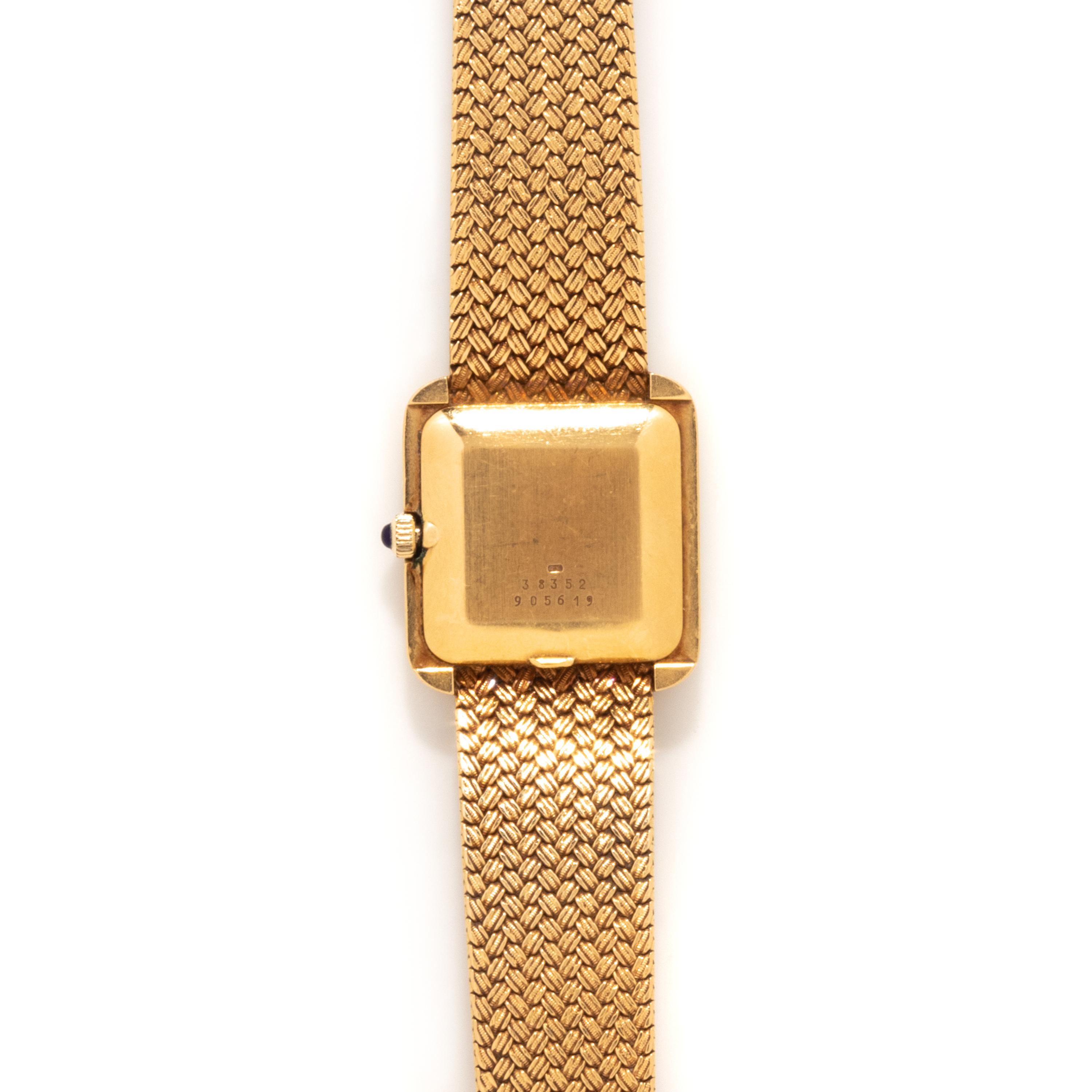 BAUME & MERCIER, YELLOW GOLD WATCH
