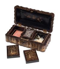 A Group of Three Table Boxes