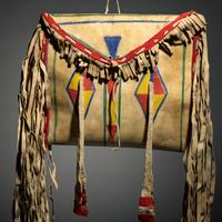 Blackfeet Side-Fringed Parfleche Case