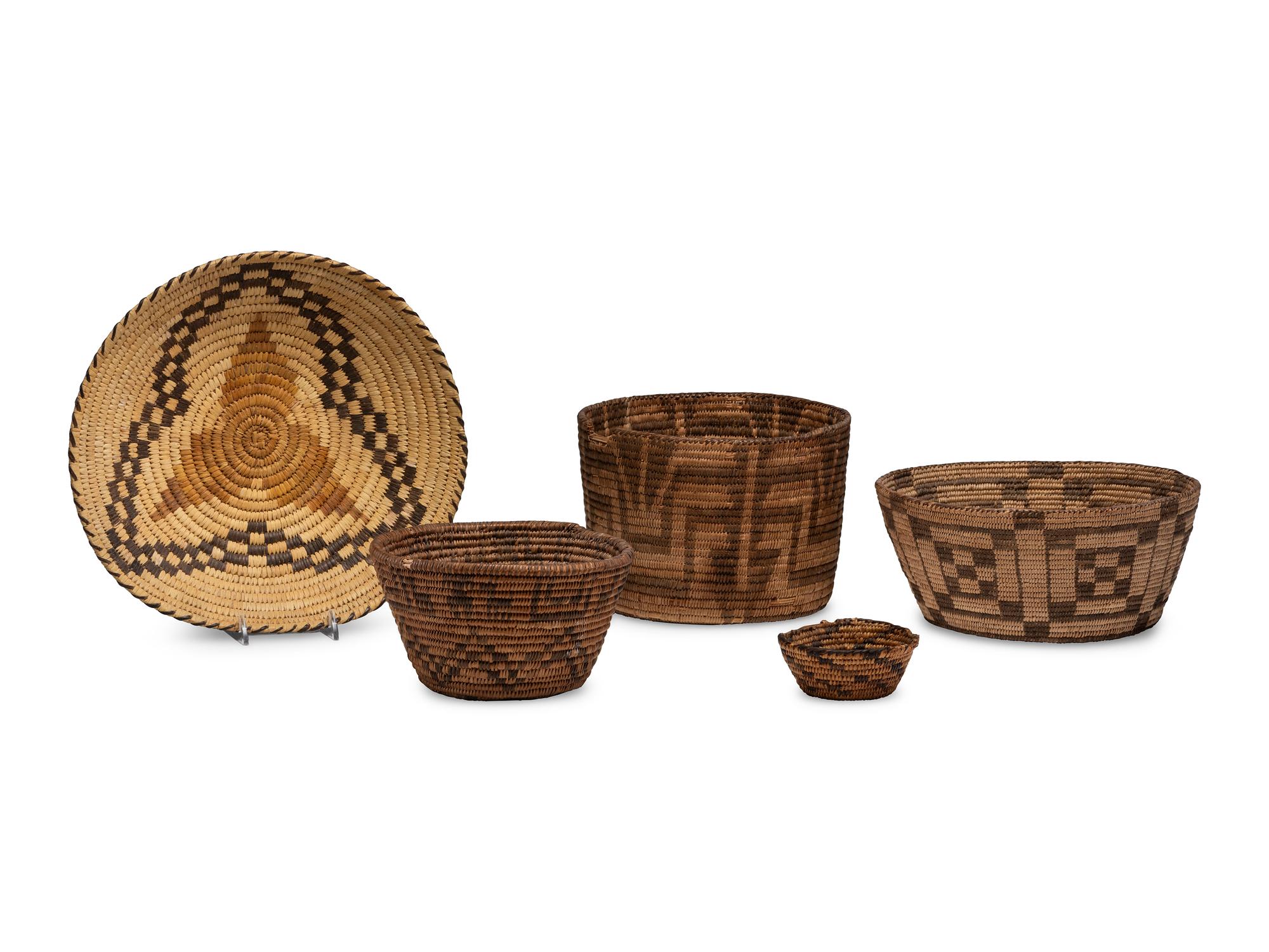 Collection of Southwestern Baskets