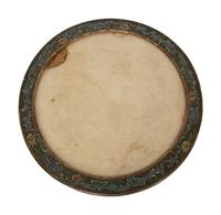 An Italian Rococo Style Painted Marble-Top Pedestal Table