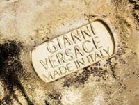 A Gianni Versace Triple Strand Pendant Necklace/Belt,