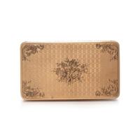 BICOLOR GOLD, SILVER, AND ENAMEL SNUFFBOX