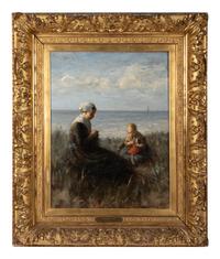 Mother and Child by the Sea