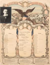 [CIVIL WAR]. 4 items, incl. 103rd Ohio Volunteers printed memorial and GAR photograph of KY regt.