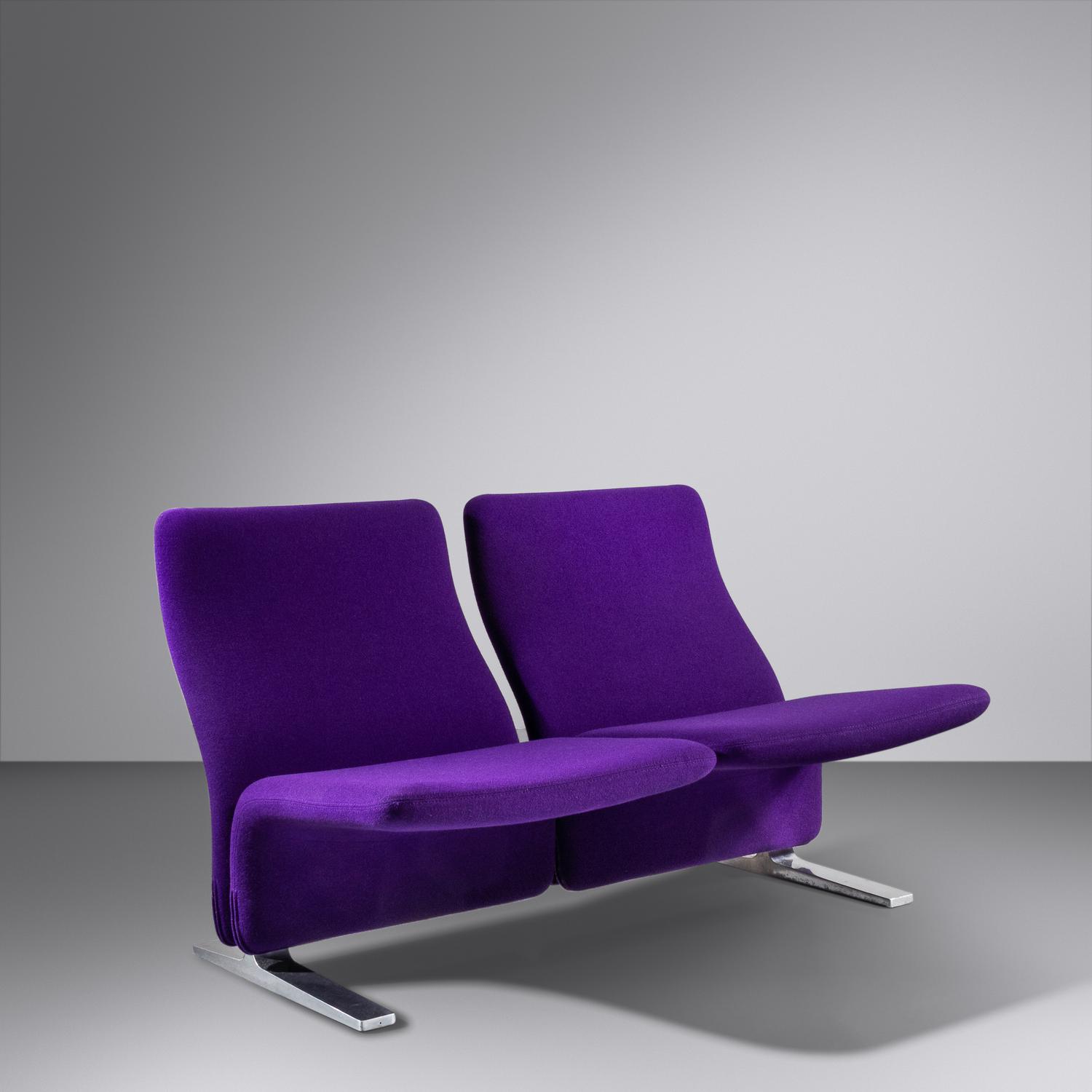 Concorde Settee, model F784, c. 1970 Artifort, France / Netherlands