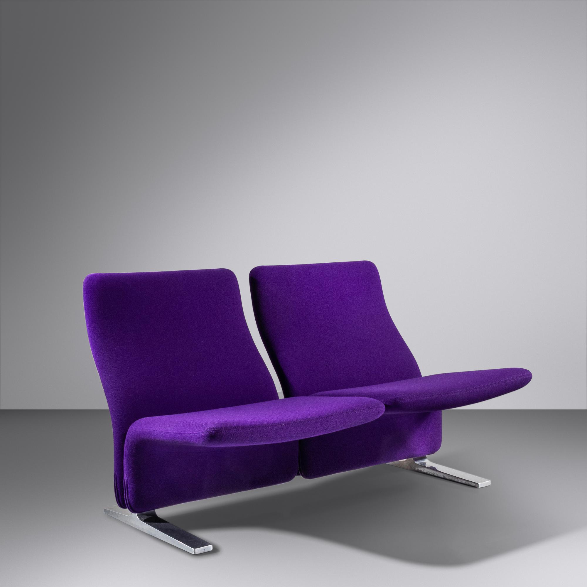 Concorde Settee, model F784, c. 1970 Artifort, France / Netherlands
