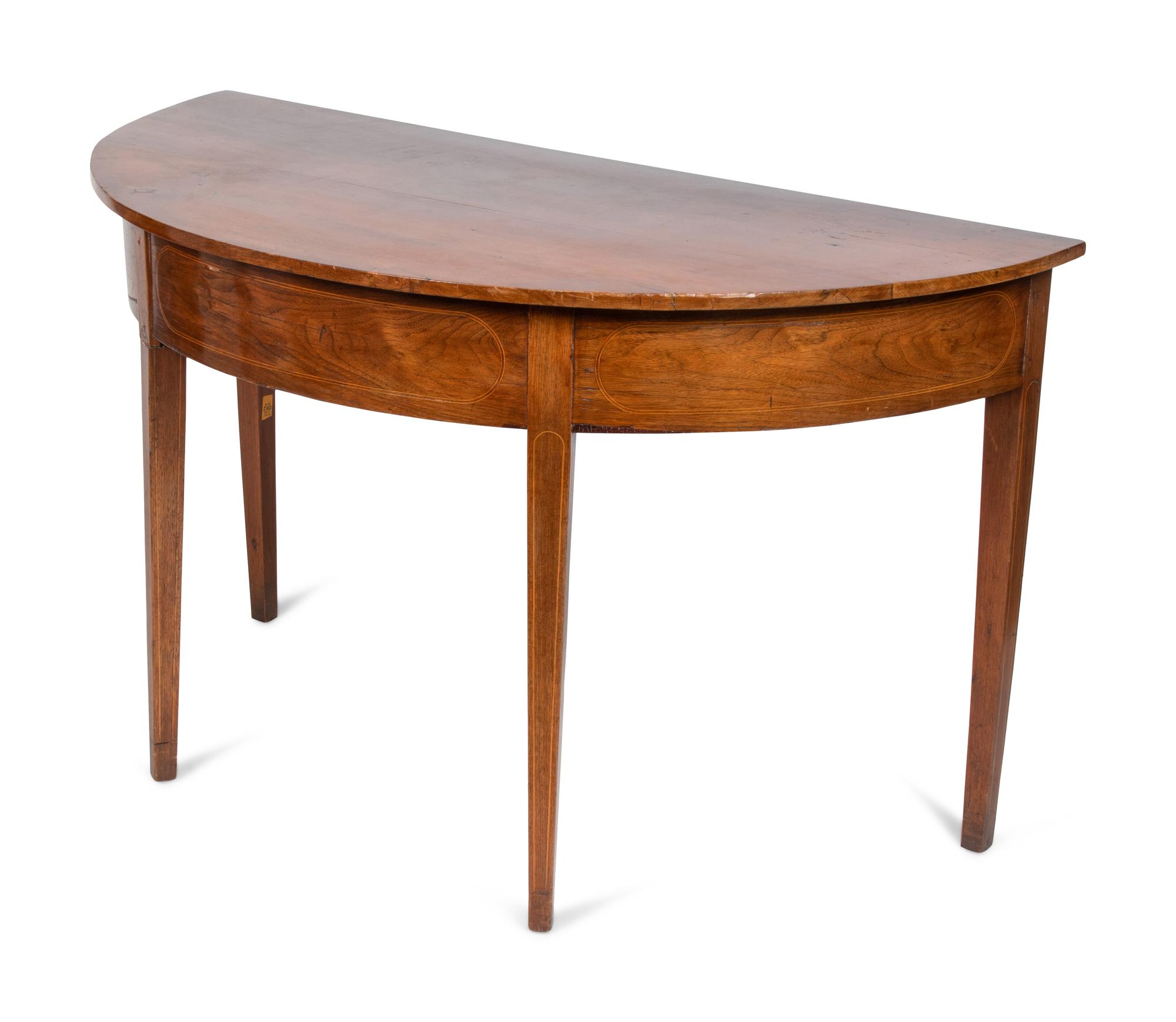 A George III Mahogany Console Table