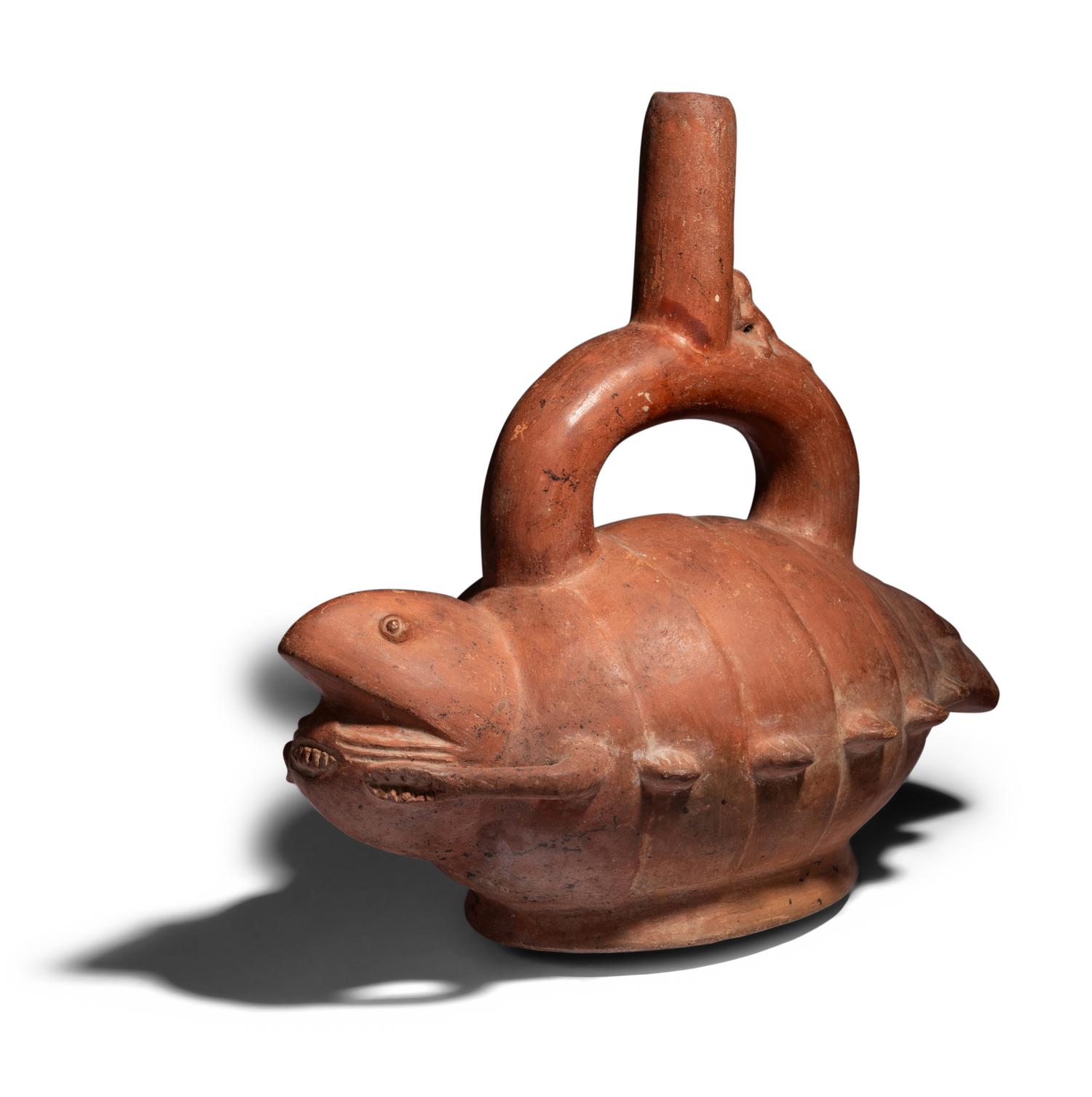 A Moche Stirrup Vessel