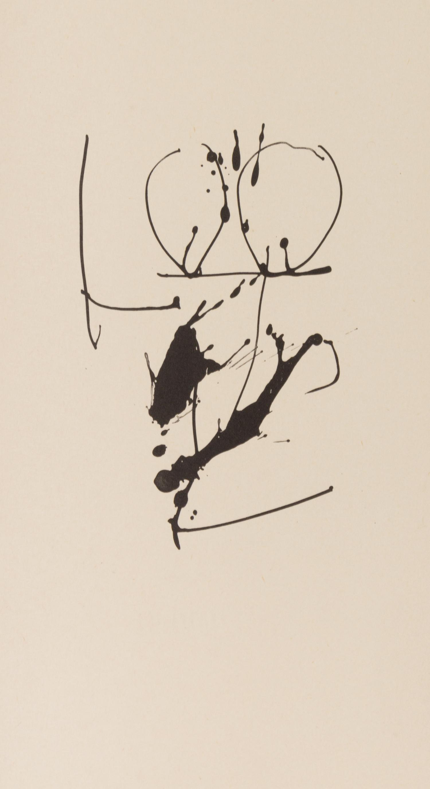 Robert Motherwell, (American, 1915-1991), Three Poems by Octavio Paz