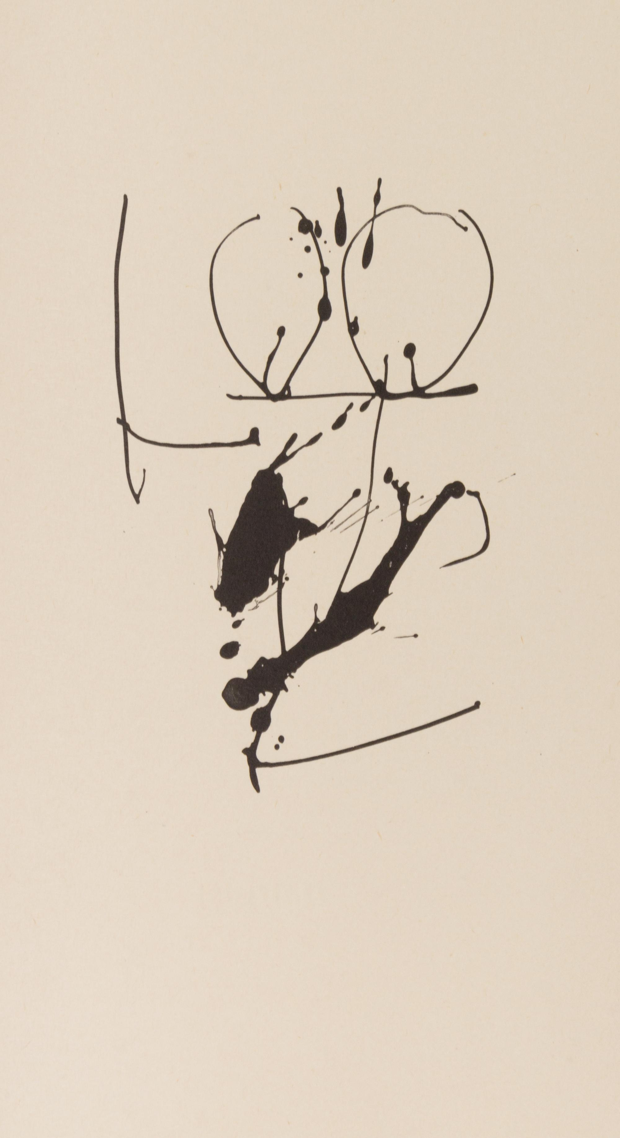 Robert Motherwell, (American, 1915-1991), Three Poems by Octavio Paz