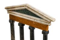 Five Italian Marble Models of Ruins