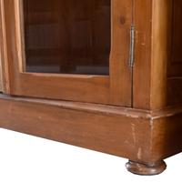 A Pine Library Cabinet 118.5" W x 21" D x 93" H — Italy, Circa 1910